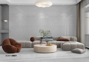 Carreaux de porcelaine brillants de haute qualité, format 600x1200, grand format, pour sols et murs, pour maisons modernes, bureaux et intérieurs commerciaux - Product Image 2