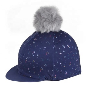 Sombrero ecuestre al por mayor, gorra ecuestre de seda, producto de diseño, gorra ecuestre colorida de alta calidad, cubierta con logotipo personalizado - Product Image 2