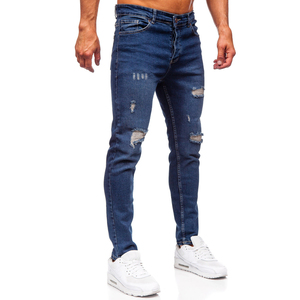 <b>Mens</b> straight leg black denim <b>jeans</b> made with heavy duty cotton fabric and clean finish for classic casual and workwear styling - Product Image 3