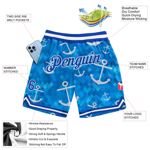 Pantalones Cortos de Baloncesto de Alta Calidad, Uniforme Profesional para Equipo, Material Transpirable, Tela Ligera, Ajuste Personalizado, Ropa Deportiva - Product Image 5