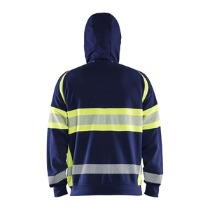 Custom Logo Waterproof Hi <b>Visibility</b> Anti-Bacterial Safety <b>Jacket</b> for Men Outdoor <b>Softshell</b> Windproof Microfiber Working Wear - Product Image 6