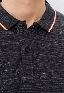 Chemise décontractée pour homme en maille unie, respirante, en mélange polyester/coton écologique, personnalisable, vente en gros - Product Image 5