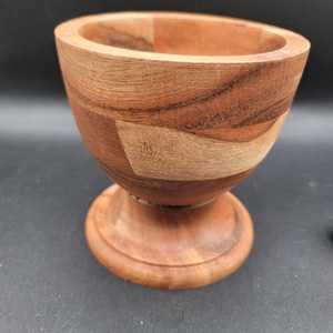 Handcrafted Wooden Mortar And Pestle Set For <b>Herb</b> Spice Grinding Durable Manual Tool wooden mortar Handcrafted spice <b>grinder</b> - Product Image 3