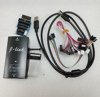 J-LINK V9 Simulator Downloader STM32 Singlechip J-Link 1.8V-3.3V-5V Processus de naufrage d'or avec câbles