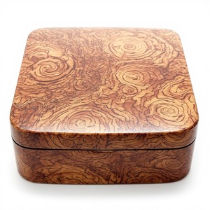 Estuche de Cigarros de Madera con Acabado Natural de Lujo, Diseñado para un Atractivo Clásico, con Construcción Duradera y Textura de Superficie Suave - Product Image 2