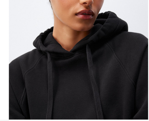 Sudadera con capucha de invierno para mujer, la más vendida, con logotipo personalizado, ecológica, lavada al ácido, estilo vintage, de forro polar. - Product Image 2