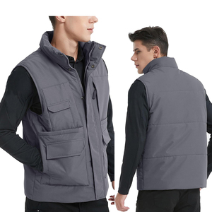 Gilet matelassé personnalisé avec logo, gilets équestres, vêtements d'hiver décontractés, vêtements d'extérieur, gilet rembourré, gilets matelassés pour hommes - Product Image 3
