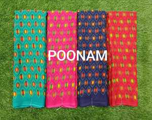 Sari de georgette de diseño con blusa, sari ligero, ropa étnica, proveedor mayorista en línea, precio económico. - Product Image 4