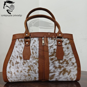 Bolso Tote de Cuero Genuino Vintage, Piel de Vaca Marrón, Hecho a Mano, Estilo Occidental, Moda, Alta Calidad, Logotipo Personalizado - Product Image 5