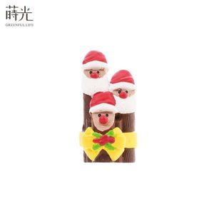 ตุ๊กตาเรซินคริสต์มาสระบายสีด้วยมืออุปกรณ์ขนาดเล็กเป็นมิตรกับสิ่งแวดล้อมสำหรับบ้านตุ๊กตาโมเดลโรงงานขายดี - Product Image 3