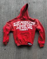Sweat-shirt à capuche unisexe surdimensionné en polaire avec poche avant et imprimé lettres, disponible en plusieurs couleurs, idéal pour l'automne