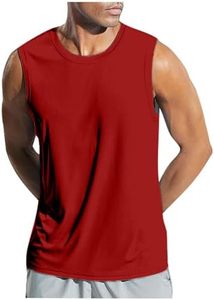 Camiseta Deportiva Elástica para Hombre, 120g, STR-MV07, Color Brillante, Sin Costuras, Transpirable, 100% Algodón, Cuello Redondo, Logotipo Frontal Sólido - Product Image 2