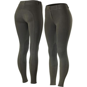 Nouveauté 2026 Pantalons d'équitation pour hommes et femmes, avec patch en silicone, assise intégrale, extensibles et respirants - Product Image 2