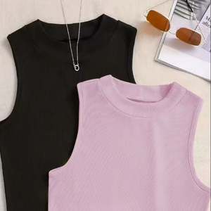 สินค้าขายดี ชุดใส่ได้ทุกวัน ไอเทมจำเป็นสำหรับวัยรุ่น สไตล์ฤดูร้อน ทรงเข้ารูป กระชับรูปร่าง เหมาะสำหรับใส่ลำลอง คุณภาพดีแต่ดูหรูหรา - Product Image 1