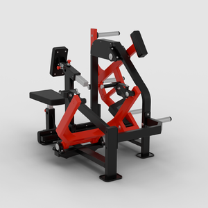 Máquina de remo sentado ajustable profesional comercial con carga de placas para gimnasio - Product Image 3
