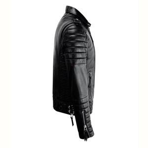 <b>Men's</b> Fashion Design New Arrival <b>Leather</b> <b>Jacket</b> For <b>Men</b> Pu <b>Leather</b> <b>Jackets</b> Premium Quality - Product Image 3