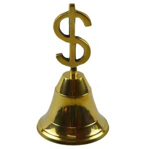 Campana de Mano Metálica con Señal de Atención para Mostrador de Recepción, Hotel, Restaurante, Escritorio - Product Image 1