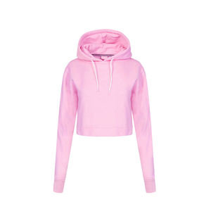 Meilleur service OEM de fabrication : Sweat-shirts courts à capuche pour femmes – Design optimal et durabilité garantie - Product Image 5