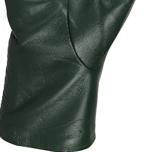 2026 Hot Sale Women Waterproof Thick Fleece Lined Cycling Driving PU Leather <b>Gloves</b> - Product Image 4