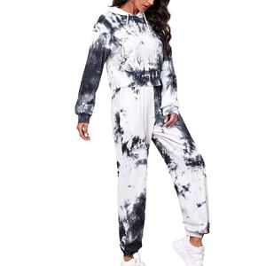 Conjunto Deportivo Profesional de Alta Calidad para Mujer, Sudadera Corta con Capucha para Invierno, Conjunto de Chándal Informal de Punto Sólido - Product Image 5