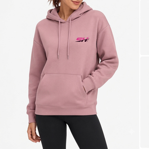 Bast Marital Sweat à capuche pour femme, style streetwear décontracté, à épaules tombantes, avec motifs, respirant, écologique, en coton biologique tricoté, à prix bas - Product Image 1
