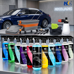 Kit Profesional de 17 Piezas para el Cuidado del Automóvil, Juego de Detallado Automotriz, Toalla de Microfibra, Guante de Lavado, Limpiador de Ruedas y Motor, Champú Premium - Product Image 3