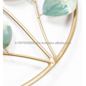 Artisanat mural en fer montable pour chambre à coucher Célèbre décoration intérieure indienne Artisanat métal Creative Wall Arts Frame And Multicolor Fresco - Product Image 4