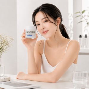 Crème aux peptides recombinants, crème de soin professionnelle pour la peau, crème anti-rides, crème à l'acide tranexamique, crème pour l'élasticité de la peau - Product Image 2