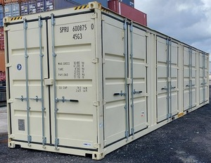 ตู้คอนเทนเนอร์ขนส่งสินค้าแบบเปิดด้านข้าง 4 ประตู ขนาด 40 ฟุต รุ่น New OneTrip High Cube เปิดง่าย - Product Image 4