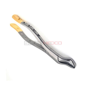 Premium Manual Dental Extracting Forceps 10S Upper Molar Universal Extraction Instruments German Stainless Steel Serrated Beaks - Product Image 5