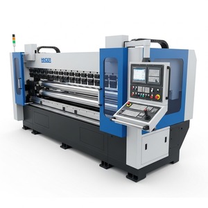 Machine à rouler les plaques métalliques CNC, machine à cintrer hydraulique, fabrication automatique de cylindres et de cônes en tôle - Product Image 1