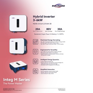 Onduleur hybride Master Series 3-6 kW à impulsion unique pour une collecte solaire rapide, performances fiables par tous les temps - Product Image 4