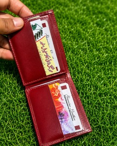 Portefeuille Trifold Vintage en Cuir Véritable Écologique et Durable Unisexe pour Usage Quotidien Professionnel – Vente en Gros - Product Image 3