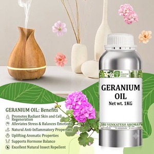 Huile essentielle de géranium distillée à la vapeur pour la fabrication de parfums, de savons, les formulations de soins personnels, qualité cosmétique, approvisionnement en vrac, OEM, ODM - Product Image 3