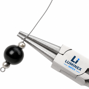 LUMINEX IMPEX LUB=113 <b>Long</b> <b>Nose</b> Stainless Steel Lightweight Smooth Work Jewelry Making Polishing Pliers for Bracelet Making DIY - Product Image 6