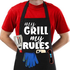Striped Unisex Adult <b>Kitchen</b> <b>Apron</b> with Pockets Adjustable Straps for Cooking Baking Chef Use OEM Brand 7-Day Sample Lead Time - Product Image 3