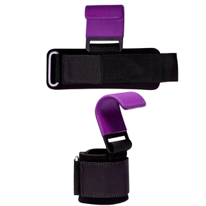 Ganchos de Levantamiento de Pesas de Alta Resistencia con Almohadillas Acolchadas para una Agarre Seguro Durante las Sesiones de Entrenamiento Intensas - Product Image 3