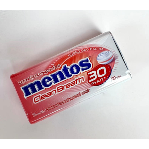 Bonbons Mentoss Clean Breath 3D en gros, saveur pêche menthe, 35g - Product Image 3