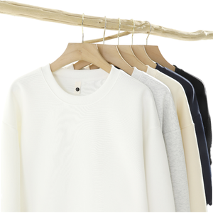 Sudadera de Cuello Redondo Extra Grande de Poliéster/Algodón de Alta Calidad OEM, Gruesa, Transpirable, Resistente al Viento, Ecológica, 400g, Otoño - Product Image 2