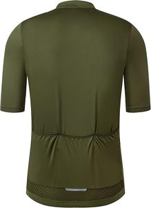 Men's <b>Cycling</b> Jersey Zipper Pocket Short Sleeve Lightweight Aero Race Fit Bike Jersey, UPF 50+ Biking <b>Cycling</b> Shirt - Product Image 2