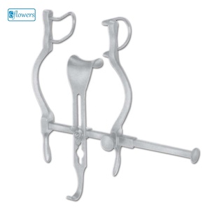 ชุดเครื่องมือผ่าตัดแบบแมนนวล Balfour Baby Retractors ได้รับการรับรองมาตรฐาน CE ระดับ I สำหรับการผ่าตัดทางนรีเวช - Product Image 1