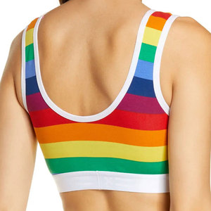 New Design Women's Plus Size High Support Breathable Quick Dry Sport Bra with Front Logo Customizable Colors Sizes for Yoga Gym - Product Image 2