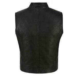 Nouveau Gilet de Sécurité Moto en Cuir Personnalisé Coupe-Vent Grande Taille pour Hommes, Gilet de Protection pour la Course et la Conduite, Fabricant 2026 - Product Image 3