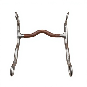 Bridon Western en acier inoxydable avec rouleau en cuivre - Product Image 5
