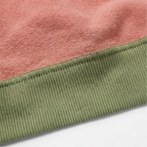 Customized Oversized Winter 100% Cotton Fleece <b>Pink</b> Green Sorority <b>Hoodie</b> Cropped Embroidery Piping Pocket Design Print College - Product Image 6