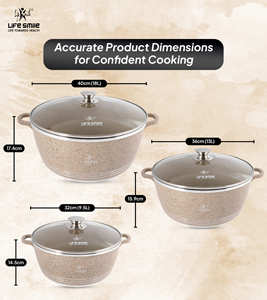 Juego de Utensilios de Cocina de 6 Piezas con Revestimiento de Granito Antiadherente de Múltiples Capas y Diseño Clásico - Product Image 2