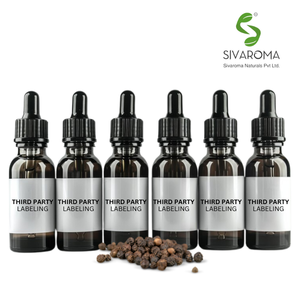 Top Selling India Black Pepper Essential Oil 100% Pure Industrial Grade for Bulk Buyers of B2B Industry at Bulk Supply Export - Product Image 4