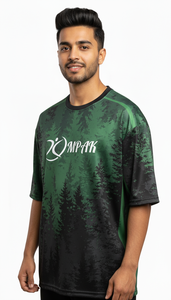 เสื้อยืดโอเวอร์ไซส์พรีเมียมสำหรับผู้ชาย พิมพ์ลายแบบซับลิเมชั่น เสื้อผ้าแฟชั่นสตรีทแวร์ลำลอง - Product Image 5