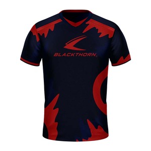 Camiseta Deportiva con Cuello en V para Hombre, Sublimación Completa, Secado Rápido, Poliéster, Ropa para Videojuegos - Product Image 1
