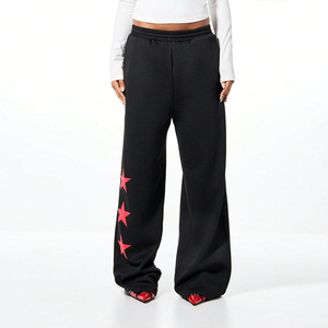Women Color <b>Drawstring</b> Baggy Sweat Pants Joggers Straight Leg <b>Trousers</b> Pants Hot Selling Oversized Sweatpants For Women 2026 - Product Image 4